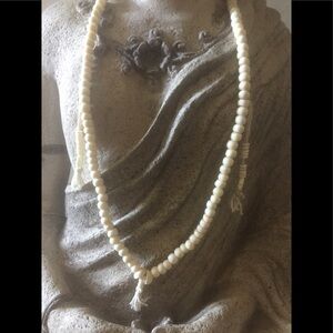Zen 36” Necklace with side Tassels